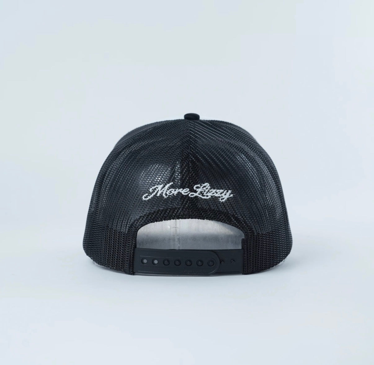Hustle Now, Splash Later White and All Black Trucker